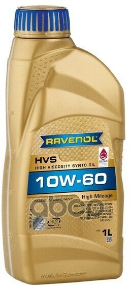 Ravenol Моторное Масло Ravenol Hvs High Viscosity Synto Oil Sae10w-60 ( 1Л) New