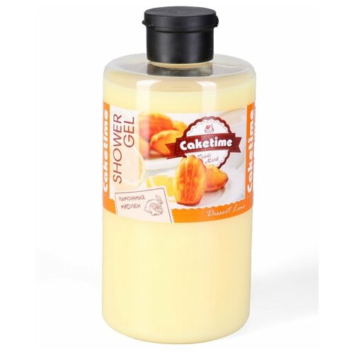 CakeTime - Гель для душа Лимонный мадлен 460 мл