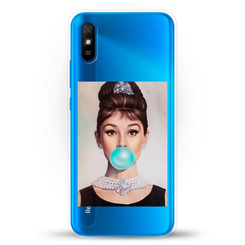 фото Силиконовый чехол одри на xiaomi redmi 9a andy & paul