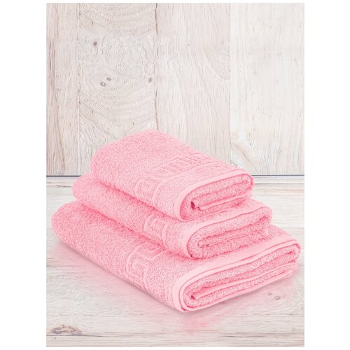 фото Набор махровых полотенец yasmin 3шт(40*70,50*90,70*140) туркмения