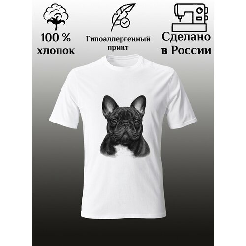 фото Футболка, размер 42, черный, белый nelly studio