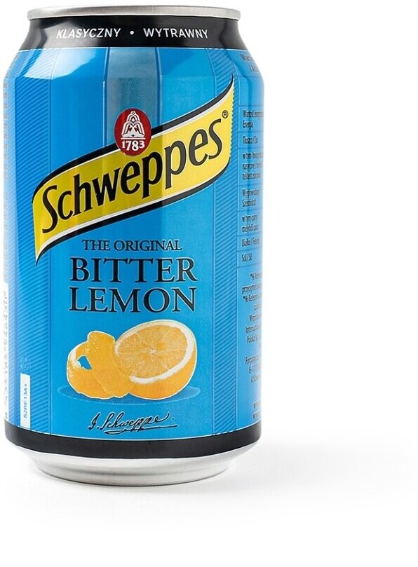 Газированный напиток Швепс Биттер Лимон 330мл (24)