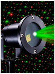 Лазерный уличный новогодний морозостойкий проектор OUTDOOR LASER LIGHT