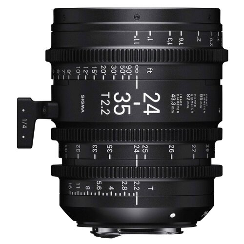 Объектив Sigma 24-35mm T22 FF CE M Canon EF черный 34000000₽
