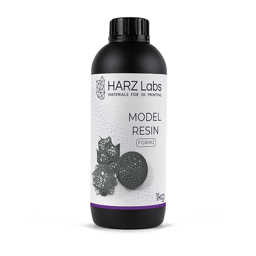 Фотополимер Harz Labs Model Grey Form 2 (1 кг.)