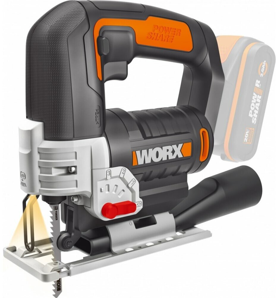 Аккумуляторный лобзик WORX WX543.9