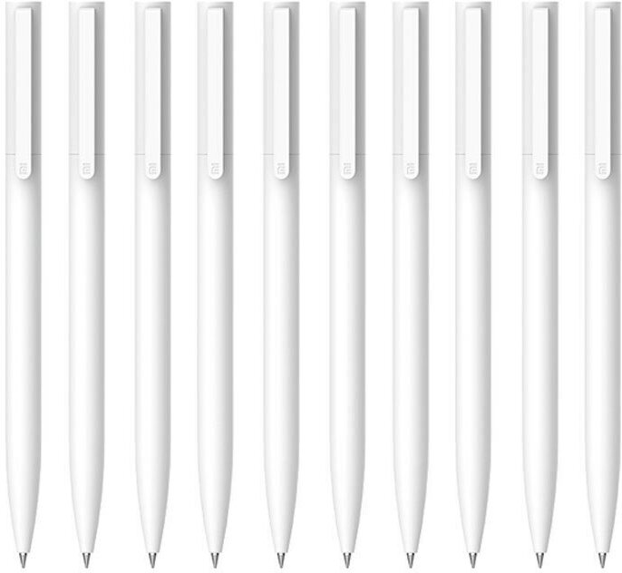 Xiaomi Набор гелевых ручек Xiaomi Mi Gel Ink Pen MJZXB01WC 10 шт. White