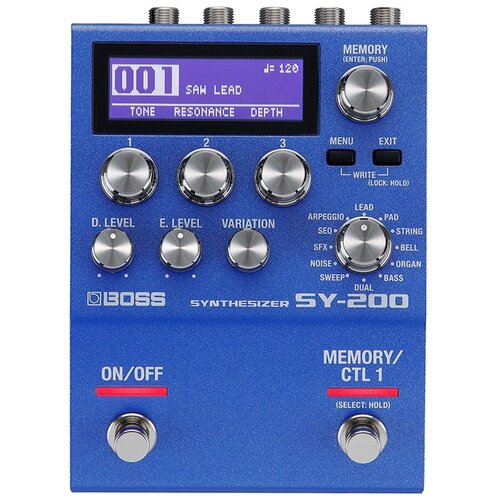 Boss SY-200 Synthesizer гитарный эффект boss od 3