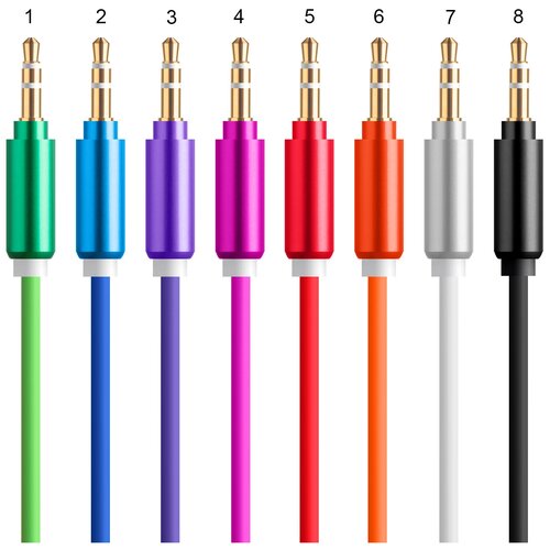 Кабель AUX 1M 3,5 на 3,5 JD-245