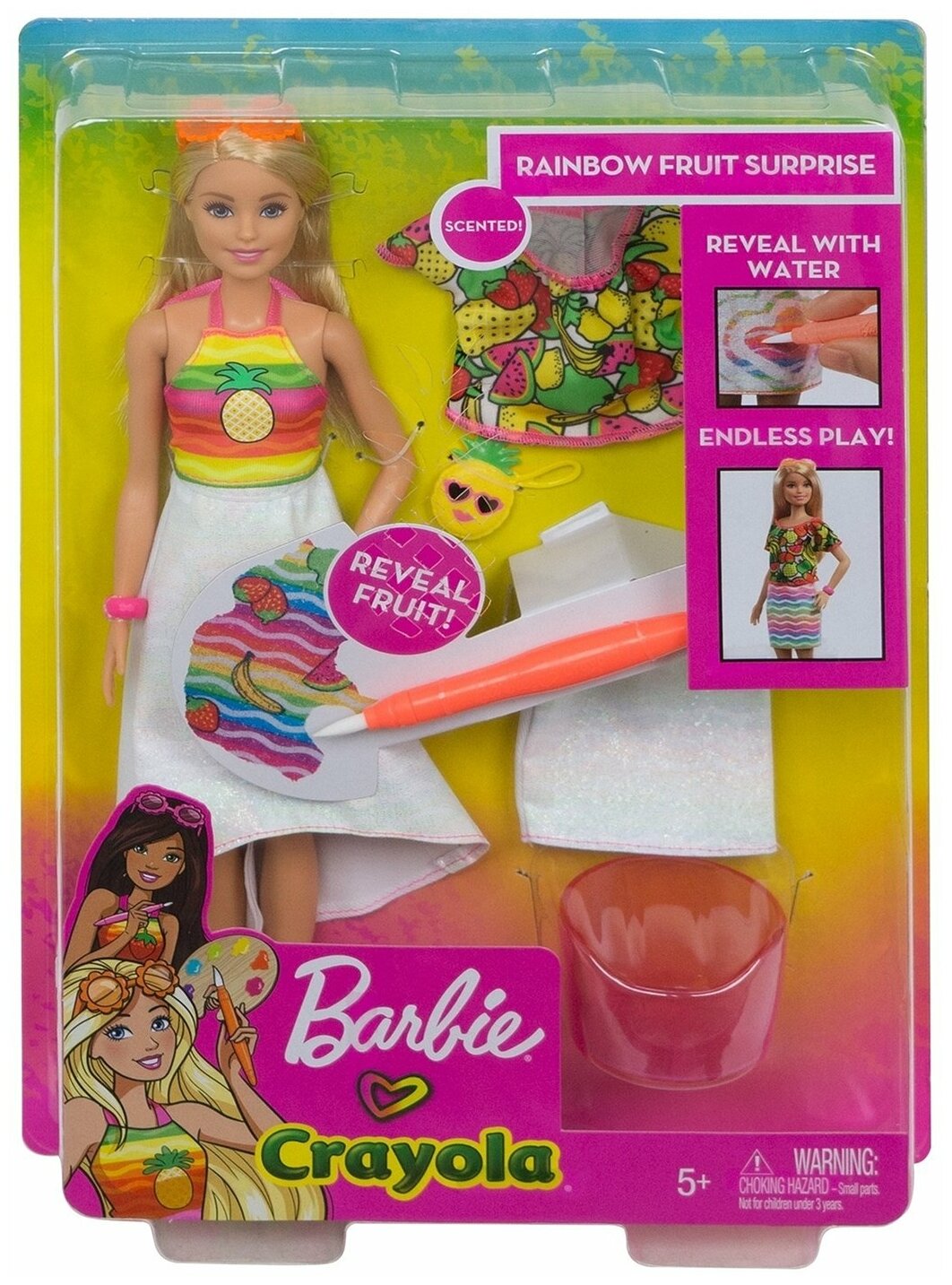 Кукла Barbie Фруктовый сюрприз Брюнетка - фото №19