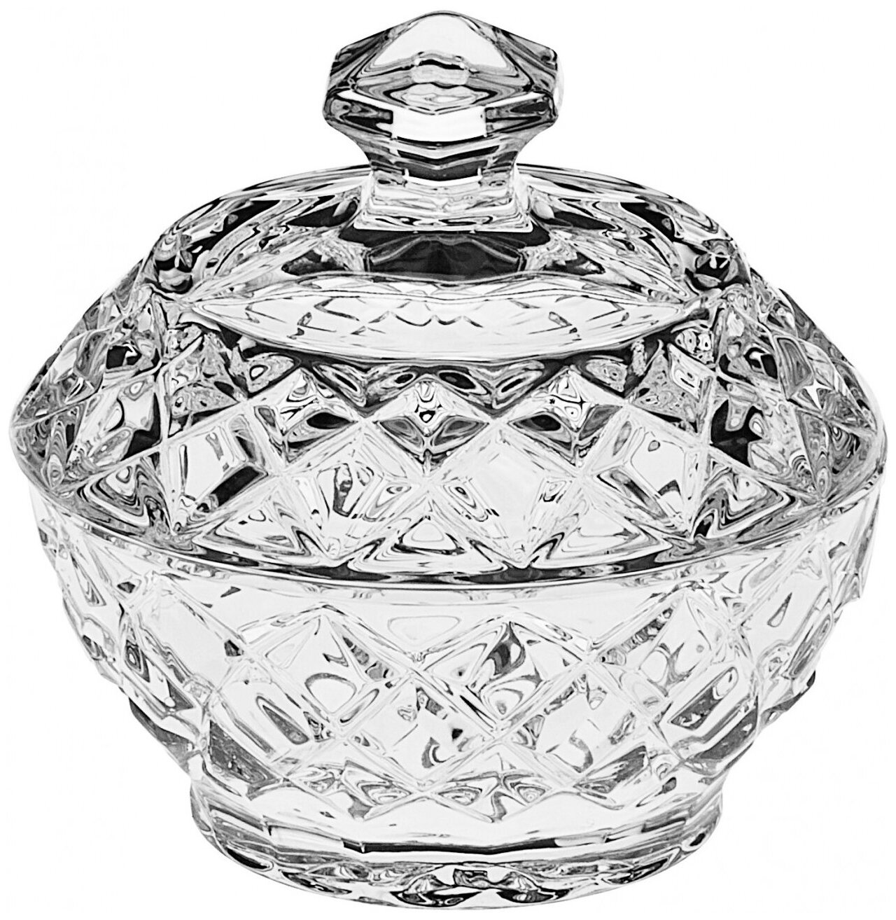 Сахарница Bohemia 10 см Crystal bohemia as - фото №2