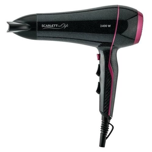 Фен SCARLETT SC-HD70I60 черный 202000₽