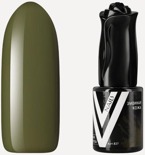 Изображение товара Гель-лак для ногтей Vogue Nails пыльный плотный пастельный приглушенный, зеленый, 10 мл