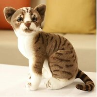 Мягкая игрушка реалистичная кошка, кот, Cat