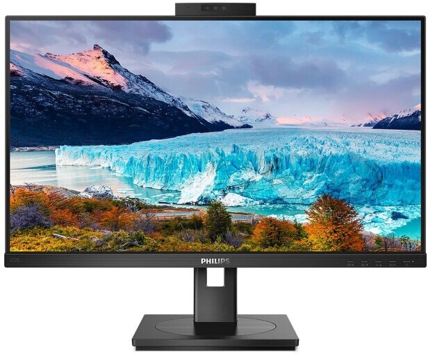 Монитор 27" PHILIPS 272S1MH (00/01) Black (IPS, 1920x1080, D-Sub+DVI+HDMI+DP, USB Hub, 4 ms, 178°/178°, 250 cd/m, 1000:1, MM,