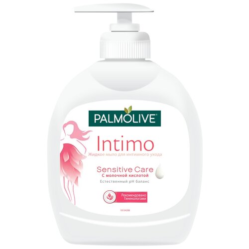 PALMOLIVE Intimo Sensitive Care с молочной кислотой жидкое мыло для интимного ухода, 300 мл