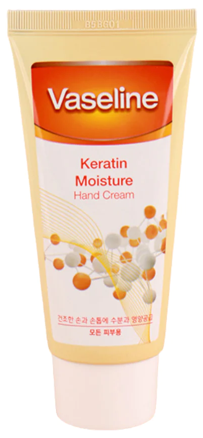 FOODAHOLIC Крем для рук с кератином Vaseline Keratin Moisture Hand Cream (for all skin types / 80 мл)