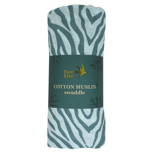 Многоразовая пеленка Tommy Lise Blue Tiger 120х120, blue tiger