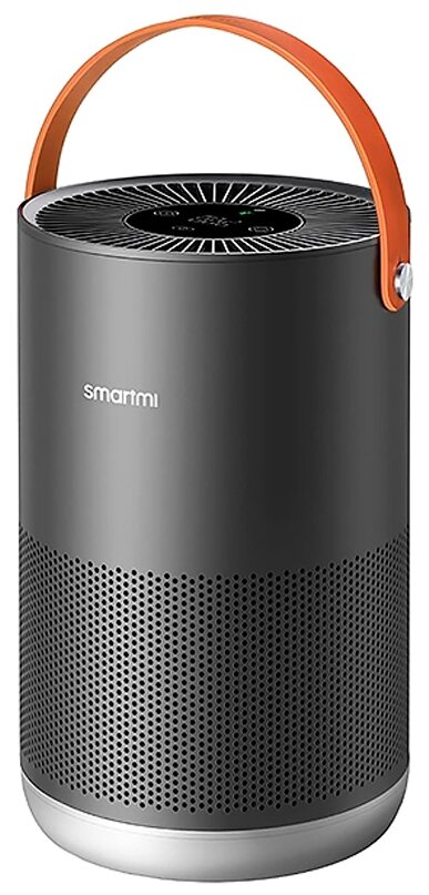 Очиститель воздуха Smartmi Air Purifier P1 ZMKQJHQP11 / HEPA фильтр H13 / цветной LED дисплей / умный дом / цвет темно-серый