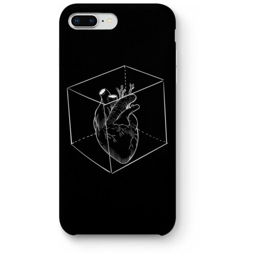 фото Чехол для iphone 8 plus "heart in the cage", черный black pack
