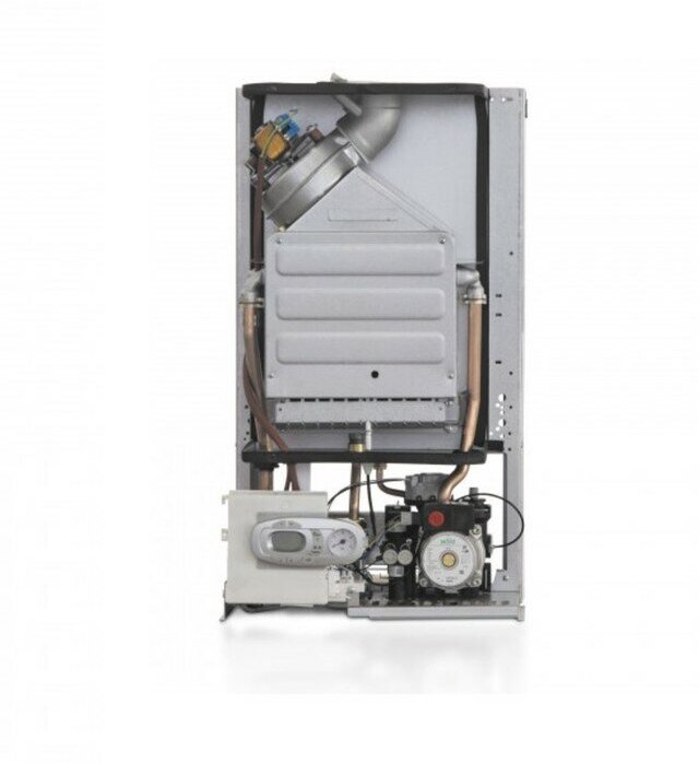 Конвекционный газовый котел Ferroli Divatech D F 32, 32 кВт, двухконтурный - фотография № 4