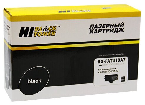 Картридж Hi-Black (HB-KX-FAT410A7) для Panasonic KX-MB1500/1520, 2,5K