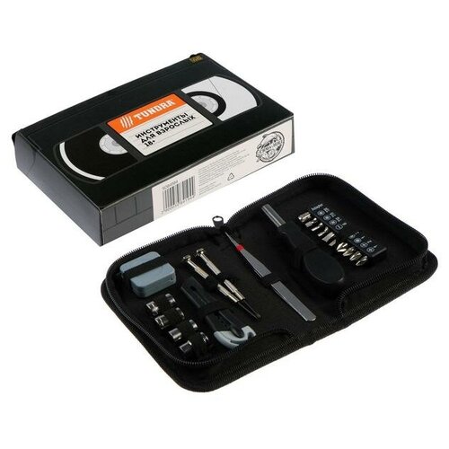 фото Набор инструментов tundra, подарочная кейс-папка, 20 предметов