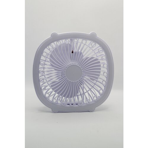 Вентилятор с подстветкой/ Настольный вентилятор SAV/ Вентилятор для дома, белый