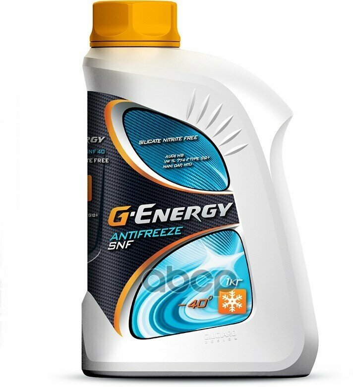 Антифриз G-Energy Antifreeze SNF -40 1 л, 1 уп.