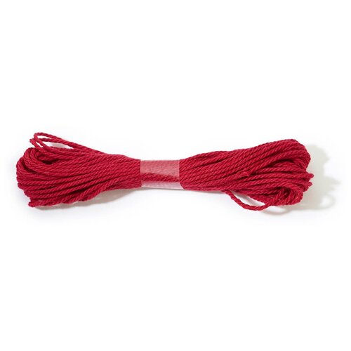 фото Prym декоративная нить для эспадрильи 7 м, 100% хлопок, красный prym 932603