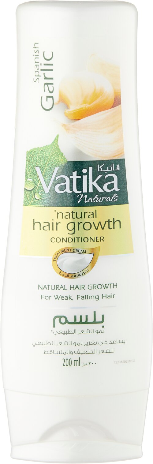 Vatika кондиционер Garlic для ломких и выпадающих волос, 200 мл