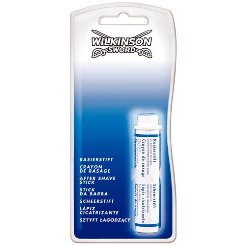 Стик для лица WILKINSON SWORD Schick AFTER SHAVE (1 стик), для порезов после бритья, универсальный, антибактериальный