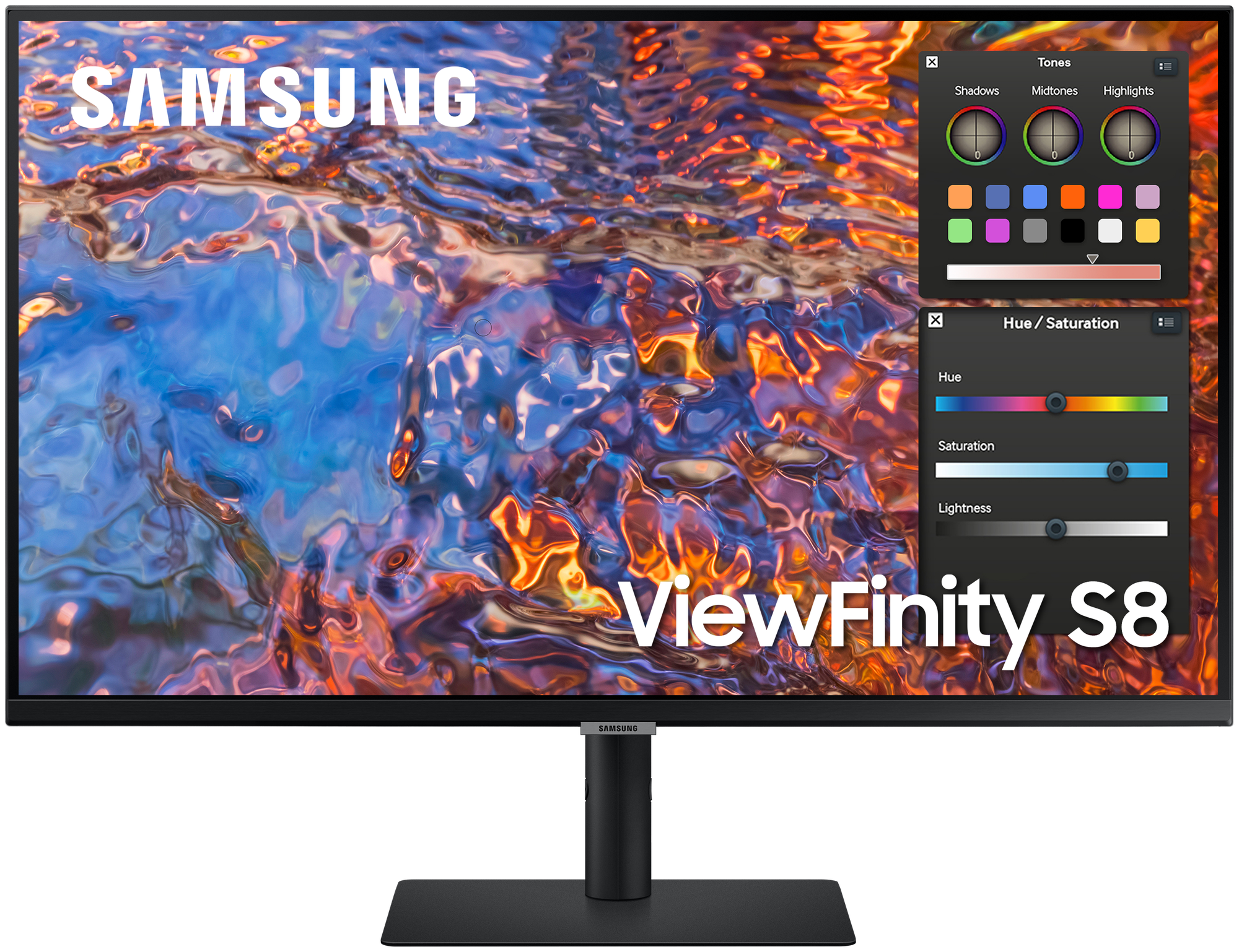 ЖК монитор Samsung S32B800PXI/ Samsung S32B800PXI 32" Wide IPS monitor, 3840*2160, 5(GtG)ms, 350 cd/m2, MEGA DCR(static 1000:1), 178°/178°, DP, HDMI, USB3.0 x3; USB-C (90 Вт), HAS, VESA 100x100mm, Windows 10, EnergyStar, black