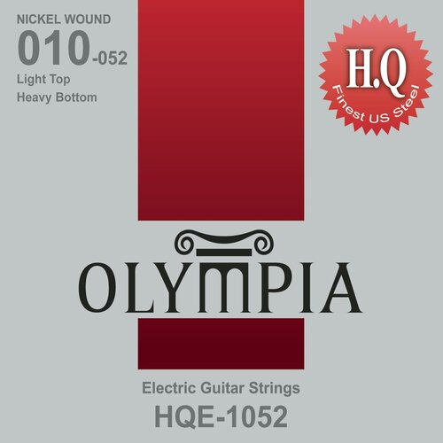 Olympia HQE1052 струны для эл. гитары Nickel Wound (10-13-17-30w-42-52)