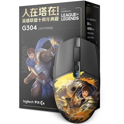 Беспроводная игровая мышь Logitech G G304 Lightspeed, garen беспроводная игровая мышь logitech g g304 lightspeed lucian