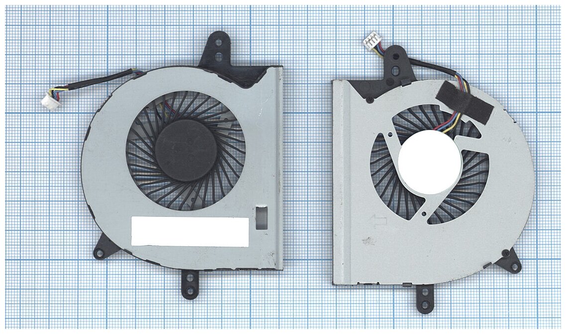 Вентилятор (кулер) для ноутбука Asus X401U X501U (версия 2)
