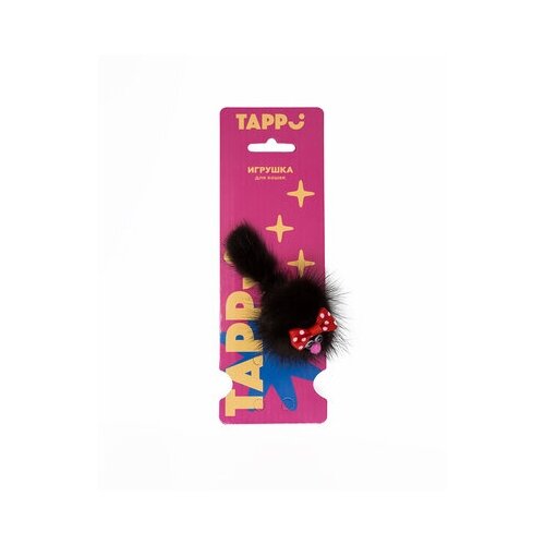 Tappi игрушки Игрушка Пэппи для кошек милый зверек из натурального меха норки 29оп66, 0,014 кг