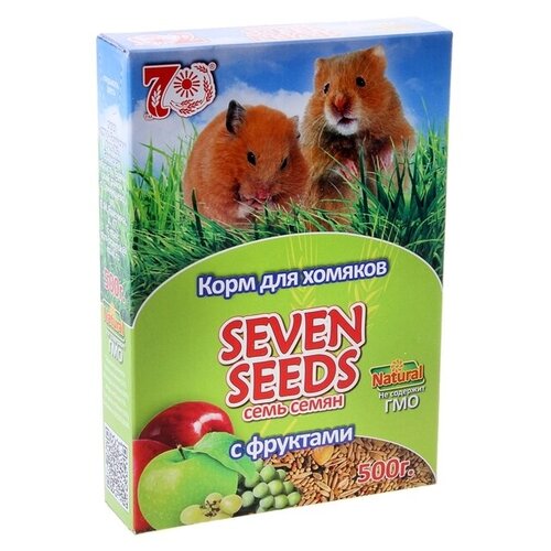 Корм для хомяков Seven Seeds с фруктами, 500 г