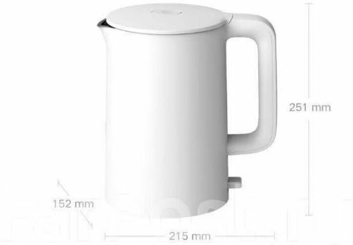 Чайник электрический Kettle 1A White - фотография № 3