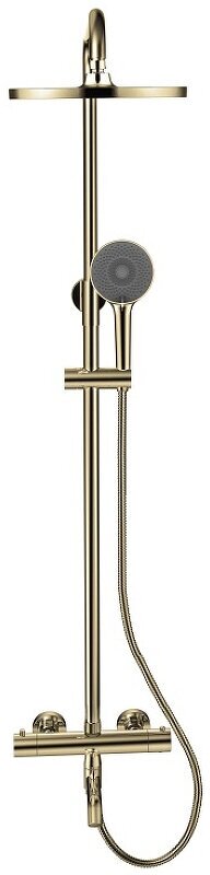 фото Душевая система Bronze De Luxe с термостатом SCANDI бронза 11060BR