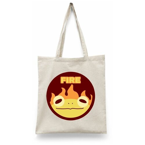 фото Сумка шоппер каждому своё, текстиль, бежевый