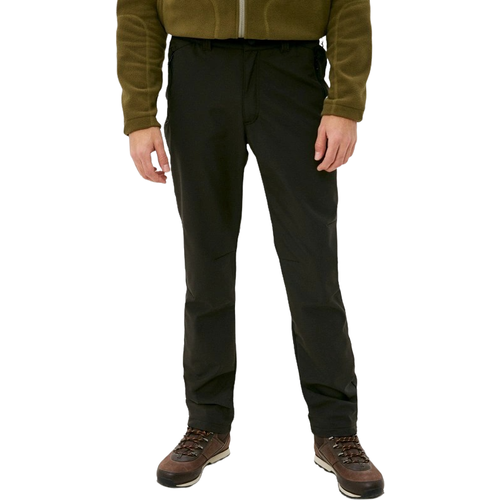  брюки TAGERTON, подкладка, карманы, мембрана, утепленные, водонепроницаемые, размер 50, черный