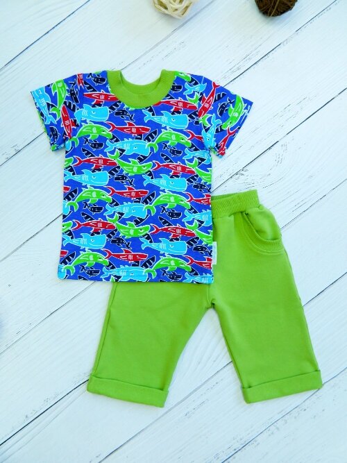 Комплект одежды BabyMaya, размер 98, зеленый