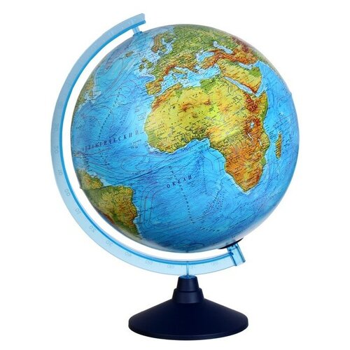 Глобус физико-политический Глобен интерактивный диаметр 320 мм с подсветкой от батареек с очками 4364₽