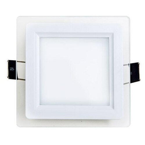 Потолочный светильник Slim Glass Panel 6Вт/480Лм/4200k. без цоколя,светодиодный.