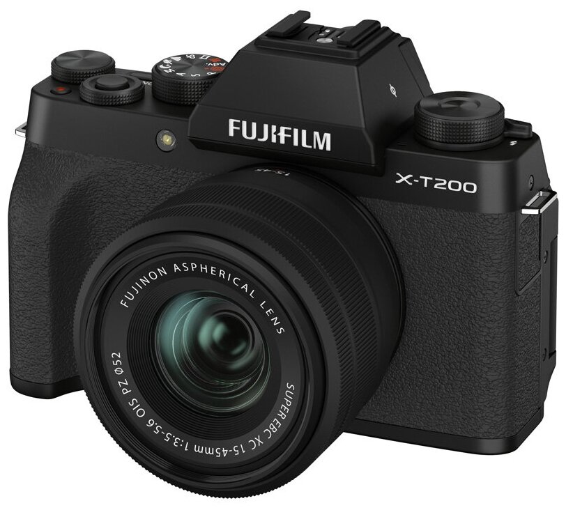 Цифровая фотокамера Fujifilm X-T200 Kit XC 15-45mm F3.5-5.6 OIS PZ Black