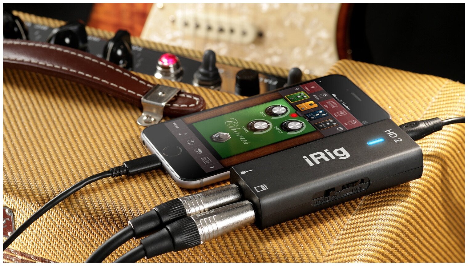 Внешняя звуковая карта для iOS IK MULTIMEDIA iRig HD 2