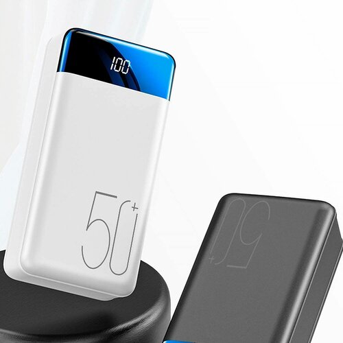 Внешний аккумулятор Power Bank 50000mAh с фонариком 4682₽