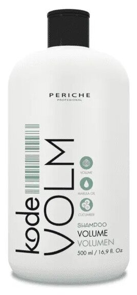 PERICHE PROFESIONAL KODE Шампунь для придания объёма "VOLM ", 500мл /KODE VOLM Shampoo