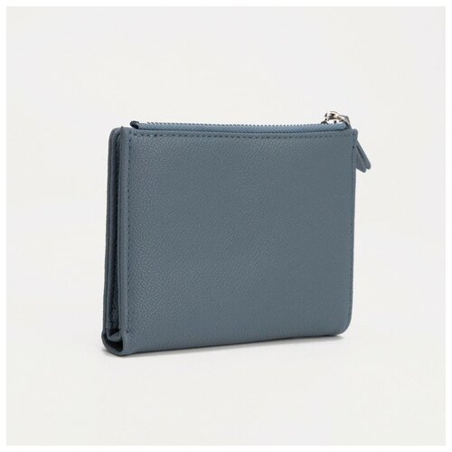 фото Кошелек на кнопке, цвет голубой./в упаковке шт: 1 noname